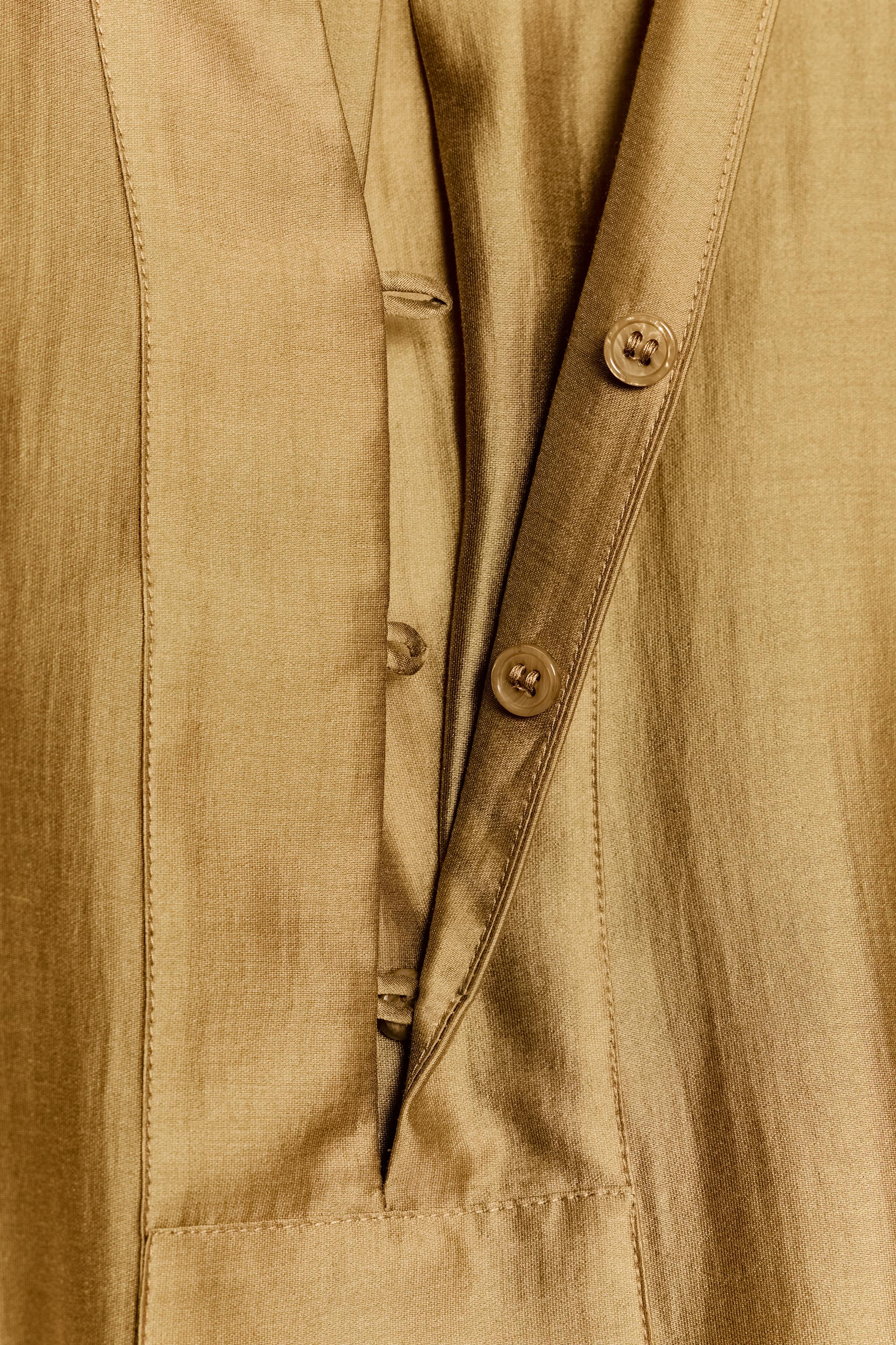SATIN EFFECT SHIRT ZW COLLECTION